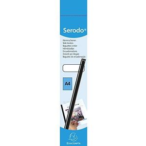 Exacompta 129781E Serodo klemstrips | 12 mm | zwart | 25 stuks