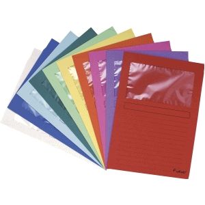 Sichtmappen Forever A4 VE=10 St&#252;ck farbig sortiert