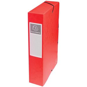 Sammelbox A4 60mm Manila-Karton rot