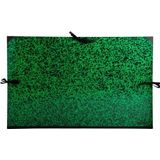 Exacompta - 533400E - Tekenmap met linten 75 x 105 cm voor formaat B1 groen