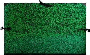 Exacompta - 533400E - Tekenmap met linten 75 x 105 cm voor formaat B1 groen