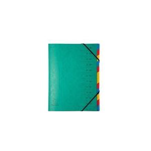 Sorteermap A4 Karton 12Tabs (1 van assortiment)