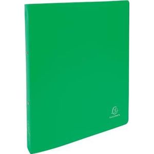 15 x Exacompta Ringbuch Uni A4 Maxi PP 2 Ringe 30mm anisgrün