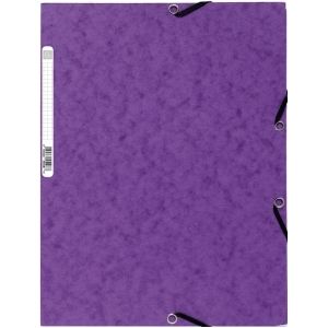 Eckspannmappe Nature Future A4 Manila-Karton 400g violett