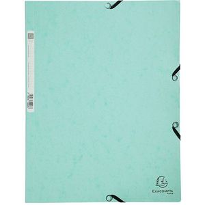 ELASTOMAP EXACOMPTA AQUAREL A4 3-KLEP GROEN