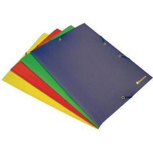 30 x Exacompta Eckspannmappe A4 PP 400my grün