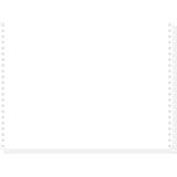 Exacompta - 63712E - Kettingpapier - Wit - 70 g/m² - 1000 Stuks