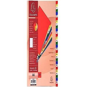 Exacompta 93E scheidingswanden en signalering, 22,5 x 29,7 cm