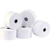 Exacompta - Set van 5 Thermische Rollen voor Kassa's - Wit - Breedte 80 mm x Diameter 72 mm