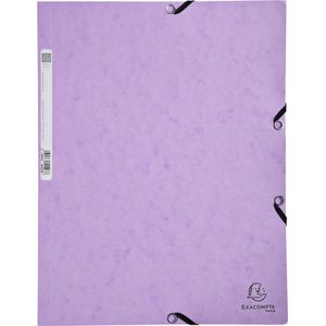 Exacompta - Aquarel - Documentmap - Lila - Glanskarton - 5 Stuks
