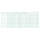 Exacompta register verkoop, ft 27 x 32 cm, Nederlandstalig - blauw Papier 14610X