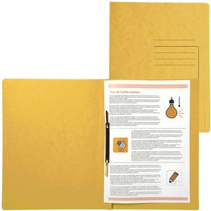 Exacompta Schnellhefter DIN A4 Colorspankarton gelb