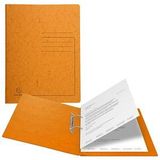 Exacompta Spiralhefter Karton orange DIN A4