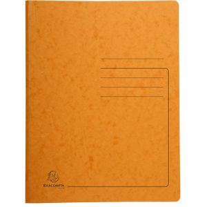 Exacompta Spiralhefter Karton orange DIN A4