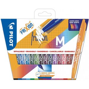 Pilot Frixion - Rollerball pennenset - Uitwisbaar - 12 stuks in karton