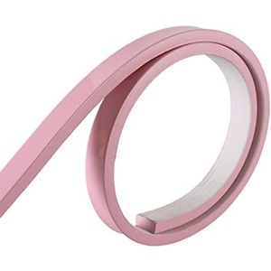 Behangranden zelfklevend,plintafwerking, Molding Trim zelfklevend, Peel and Stick Tile Trim Molding plafondrand, wandversiering for kastranden, plafondranden, werkbladen, goud (Color : Pink)