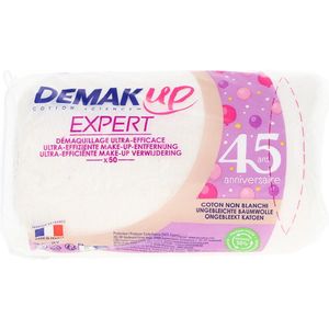 Wattenschijfjes - Honingraatstructuur - 100% Katoen - 50 Stuks