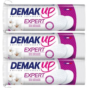 Demak Up Duo+ Rond  Wattenschijfjes - 3x70 st