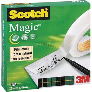 Scotch�® Magic™ Tape, 25 mm x 66 m