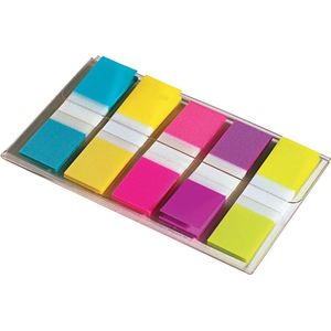 Post-it® Mini Haftmarker farbsortiert 5x 20 Streifen