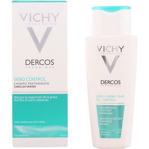 Vichy 2 stuks DERCOS sebo-correcteur shampooing traitant 200 ml