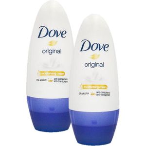 Dove Original - Deodorant Roller - 2 x 50 ml