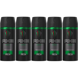 Axe - Deodorant - Spray - Africa - 150ml x 5