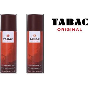 MULTI BUNDEL 2 Stuks Tabac Original Anti Perspirant Deodorant Spray 200 ml