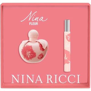 Nina Ricci Geschenkset 50ml Nina Fleur EDT Spray + 10ml Nina Fleur EDT Rollerball + 10ml Nina EDT Rollerball
