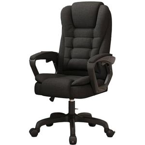 Ergonomische Bureaustoel, 3D-gevelondersteuning, Lig Achterover In Een Grote Hoek Van 150 °, Computerdraaistoelen, Zware Gamingstoelen For Volwassenen, Stoffen Materiaal (Color : B)