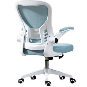 Ergonomische Bureaustoel Met 90 ° Opklapbare Armleuning, Ondersteunende Lendenkussenfunctie, Bureaustoel For Volwassenen En Tieners (Color : C, Size : Standard)