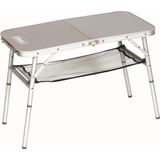 Coleman 204395 campingtafel Mini Camp Table (80 x 40 x 31,5/55 cm), zilver