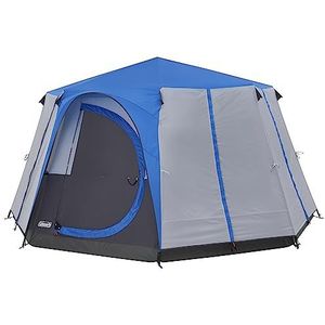 Coleman OCtagon 8 persoons familietent blauw