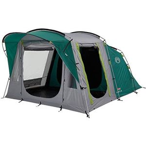Coleman Oak Canyon 4 tent, 4 personen tunneltent met nachtzwarte slaapcabine, 4-persoons familietent, waterdicht WS 4.500 mm