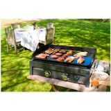 Campingaz Plancha L BBQ - Gasbarbecue - Bakplaat - 2 Branders - Zwart