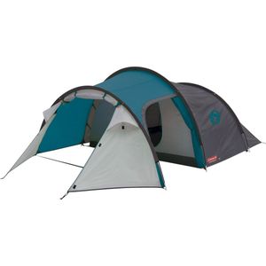 Coleman Cortes 2-persoons tent, 1-slaapkamer, wandeltent, absoluut waterdicht en lichtgewicht met ingenaaid grondzeil, blauw
