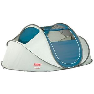 Coleman Galiano 4 Pop-up tent - tent 4 persoons - praktische pop up tent - Blauw/Wit