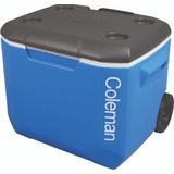Coleman 60QT Performance Koelbox - Wielen - 56 Liter - Blauw