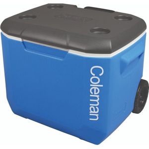 Coleman 60QT Performance Koelbox - Wielen - 56 Liter - Blauw