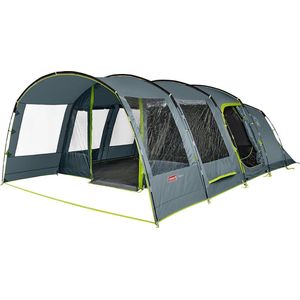 Coleman Vail 6L Tunneltent - Familie Tent - 6-Persoons - Luifel - Grijs/Groen