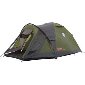 Coleman Darwin 3 Plus Koepeltent - Groen - 3 Persoons - Incl. Draagtas