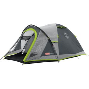 Coleman Darwin 4+ tent, 4 personen, tent voor 4 personen, iglotent, festivaltent, lichtgewicht koepeltent met luifel, waterdicht WS 3.000 mm, grijs