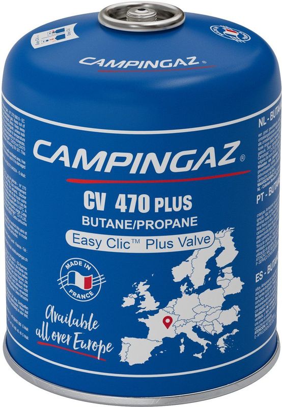 Campingaz CV470 Plus Cartridge - 4 Stuks - 450 Gram Butaan/Propaan - Gas
