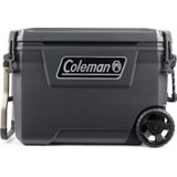 Coleman 65QT Convoy Cooler - 66 liter koelbox – 5 dagen ijs – koelbox met wielen - grijs