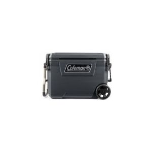 Coleman 65QT Convoy Cooler - 66 liter koelbox – 5 dagen ijs – koelbox met wielen - grijs