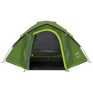 Coleman Darwin 3+ BlackOut Trekkerstent Groen 3P