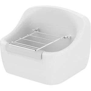 Ideal Standard Douro Uitstortgootsteen met Stootran - Wit