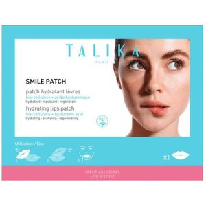 Talika - Smile Patch - Ultrahydraterende Lip-Patch - Biocellulose - Verrijkt met Hyaluronzuur