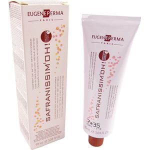 Eugene Perma Safranissimo  Haarkleuring Permanente zonder ammoniak 90ml - 04.35 Sweet Chestnut / Edelkastanie