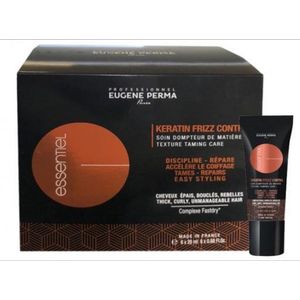 Eugene Perma Essentiel Keratin Frizz Control Texture Taming Care Masker Weerbarstig Haar 1pakket